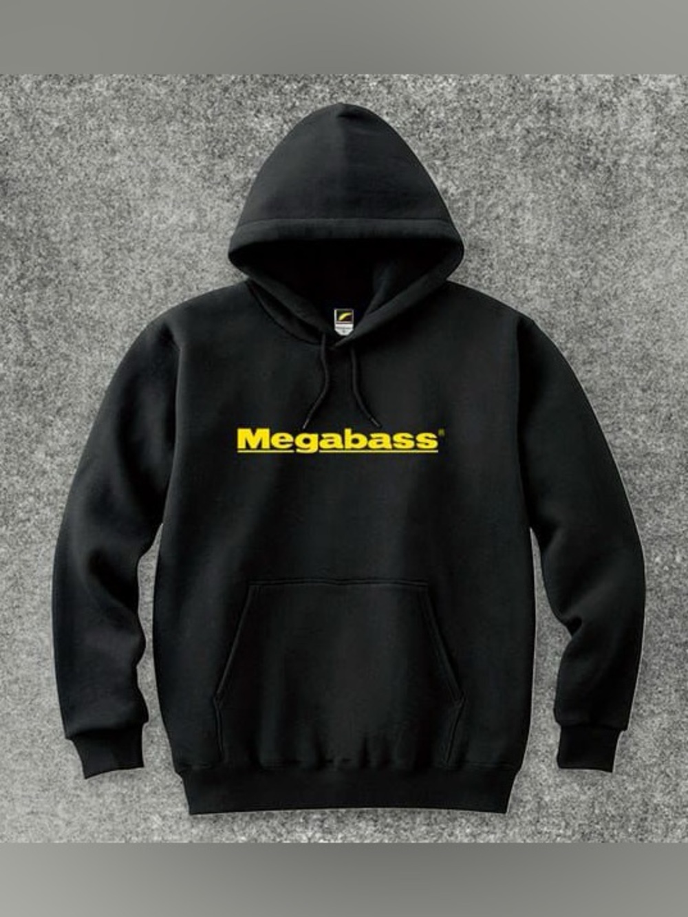 Megabass Japanese Fishing Black and Yellow Hoodie